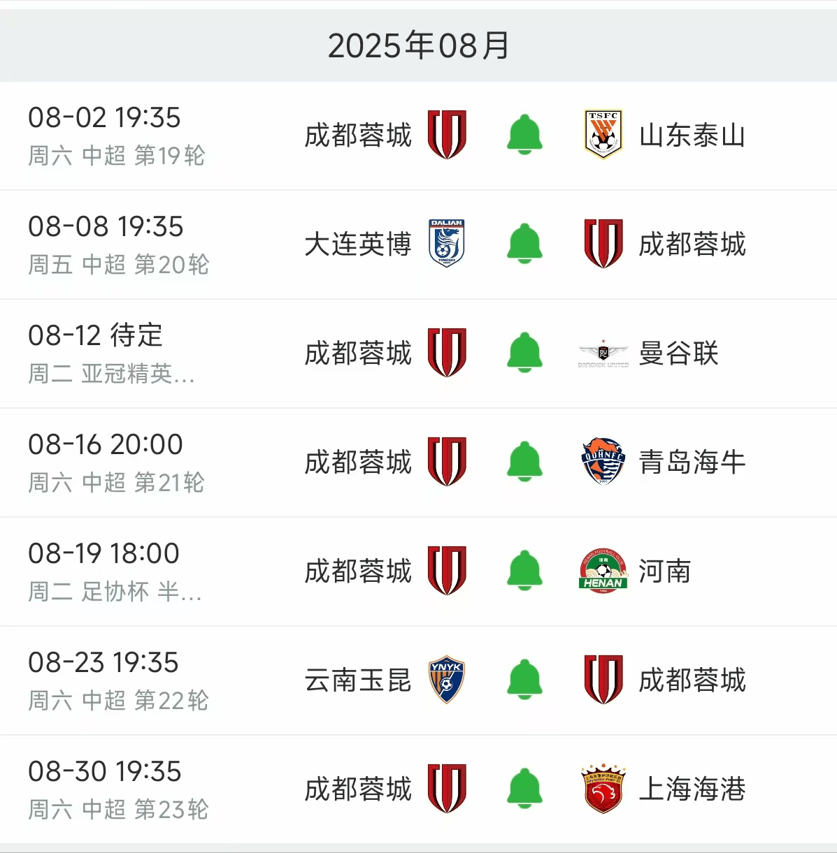 足协杯1/8决赛将打响足协杯16强对阵赛程图2025完整版的简单介绍 第1张 足协杯1/8决赛将打响足协杯16强对阵赛程图2025完整版的简单介绍 第1张