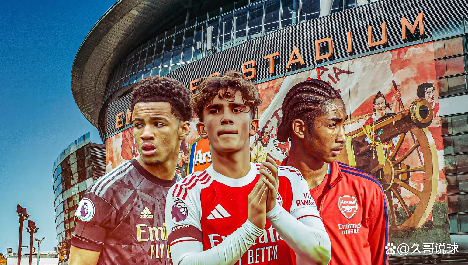 关于阿森纳10月最佳球员候选前中后场均有球员在列的信息